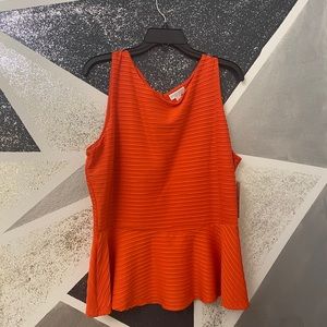 Peach blouse